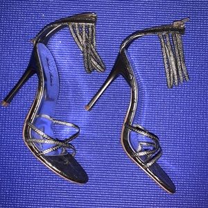 Ritz Steel straps heels by Michael Antonio